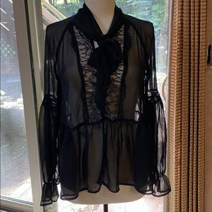 Free People black shirt